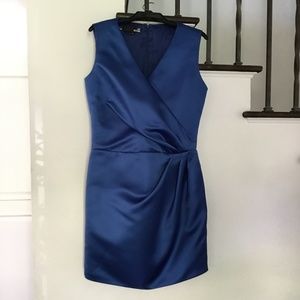 Love Moschino Blue Silk Dress